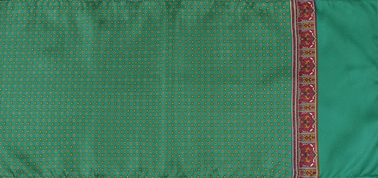 Fajín Flamenco Verde Adulto 700-252 - Color: Green | Size: 165x28